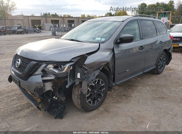 5N1DR2MM0KC653103 2019 NISSAN PATHFINDER Серый Передняя левая четверть