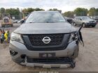 2019 Nissan Pathfinder Sv Серый vin: 5N1DR2MM0KC653103