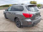 2019 Nissan Pathfinder Sv Серый vin: 5N1DR2MM0KC653103