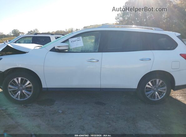 5N1DR2MM2JC655255 2018 NISSAN PATHFINDER Белый Панорамный вид салона 360°