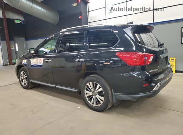 5N1DR2MM4KC638667 2019 NISSAN PATHFINDER Black Հետևի ձախ