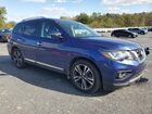 2017 Nissan Pathfinder S Blue vin: 5N1DR2MM5HC611776