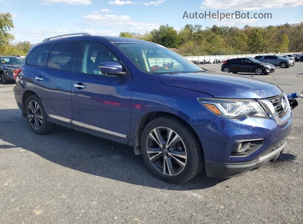 5N1DR2MM5HC611776 2017 NISSAN PATHFINDER Blue Front right