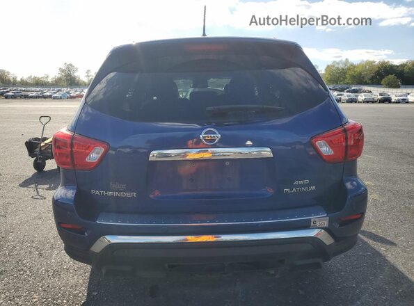 5N1DR2MM5HC611776 2017 NISSAN PATHFINDER Blue Rear view