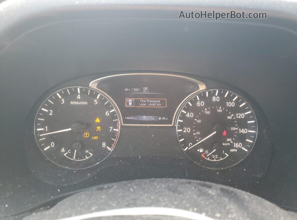 5N1DR2MM5HC611776 2017 NISSAN PATHFINDER Blue Instrument cluster view