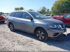 2018 Nissan Pathfinder S Gray vin: 5N1DR2MM8JC623037