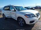 2018 Nissan Pathfinder Platinum White vin: 5N1DR2MM8JC626732