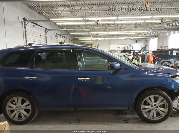 5N1DR2MMXKC592567 2019 NISSAN PATHFINDER Синий Панорамный вид салона 360°