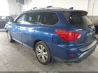 2019 Nissan Pathfinder Sl Синий vin: 5N1DR2MMXKC592567
