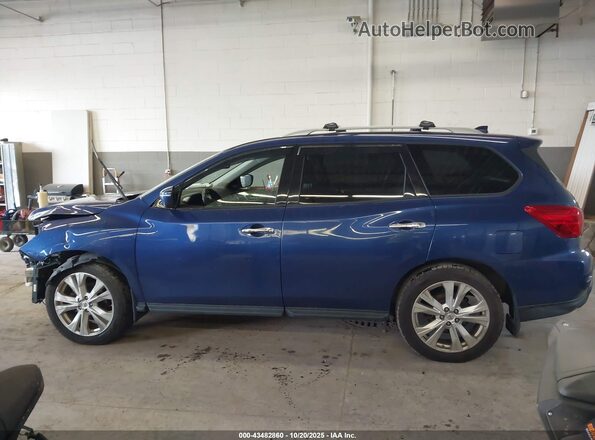 5N1DR2MMXKC592567 2019 NISSAN PATHFINDER Синий 