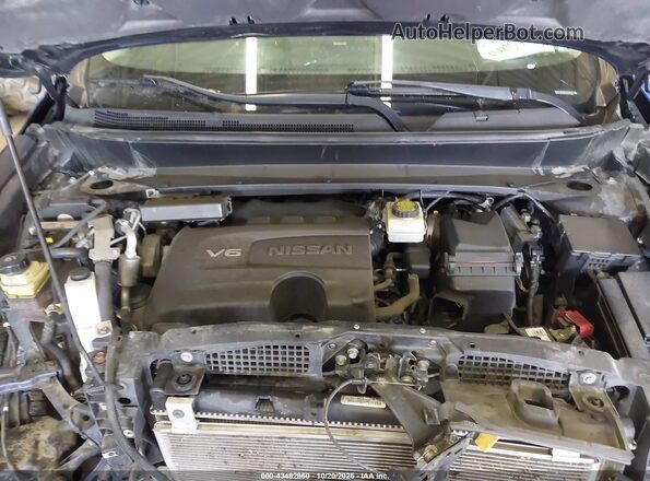 5N1DR2MMXKC592567 2019 NISSAN PATHFINDER Синий Вид сзади