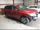 2017 Nissan Pathfinder Sv Красный vin: 5N1DR2MN4HC649136