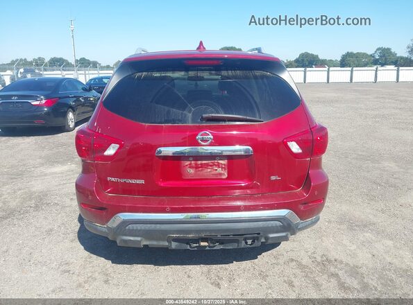 5N1DR2MN7KC588226 2019 NISSAN PATHFINDER Red 