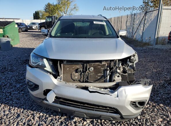 5N1DR2MN9JC615957 2018 NISSAN PATHFINDER Серый Вид спереди