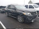 2017 Nissan Pathfinder Sl Black vin: 5N1DR2MNXHC641011