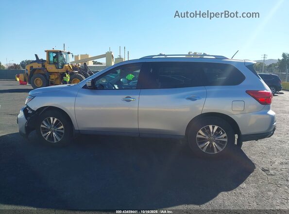 5N1DR2MNXJC678338 2018 NISSAN PATHFINDER Silver Вид задньої частини салону
