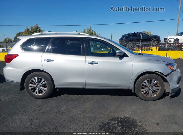 5N1DR2MNXJC678338 2018 NISSAN PATHFINDER Silver Вид щитка приладів