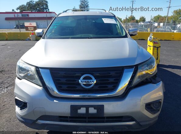 5N1DR2MNXJC678338 2018 NISSAN PATHFINDER Silver Вид панелі приладів