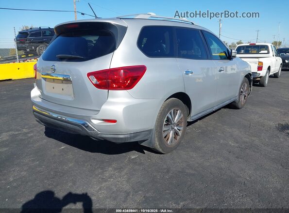 5N1DR2MNXJC678338 2018 NISSAN PATHFINDER Silver Задня права чверть