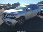 2018 Nissan Pathfinder S Silver vin: 5N1DR2MNXJC678338