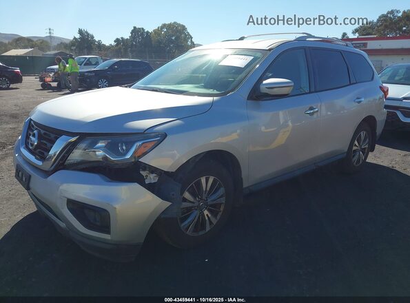 5N1DR2MNXJC678338 2018 NISSAN PATHFINDER Silver Передня ліва чверть