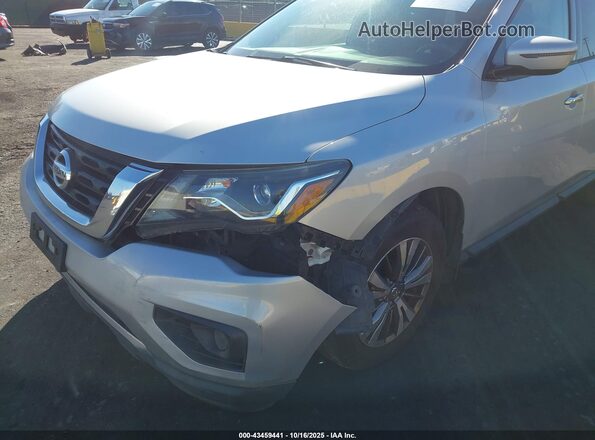 5N1DR2MNXJC678338 2018 NISSAN PATHFINDER Silver Вид спереду