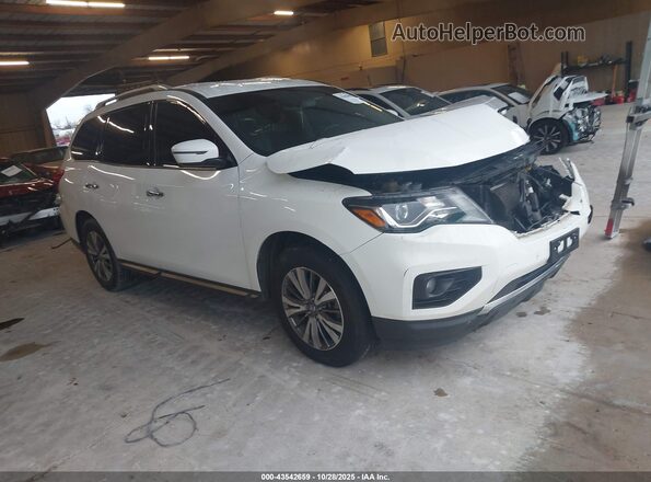 5N1DR2MNXKC632803 2019 NISSAN PATHFINDER White Przód prawy