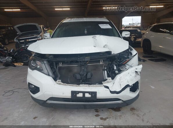 5N1DR2MNXKC632803 2019 NISSAN PATHFINDER White Widok zestawu wskaźników