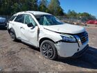 2022 Nissan Pathfinder Sv 2wd White vin: 5N1DR3BA8NC246357