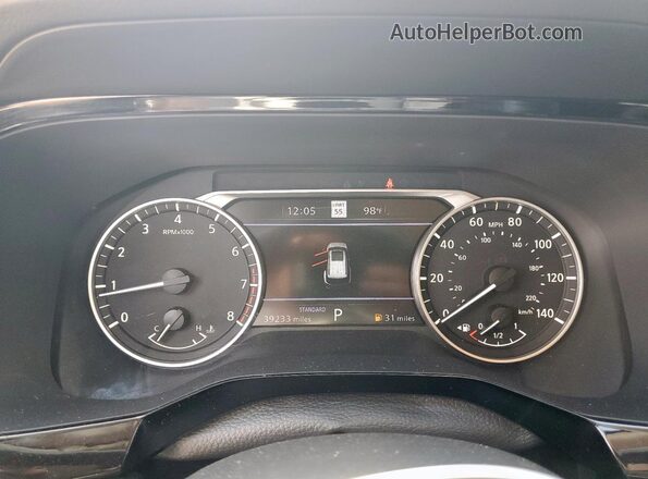 5N1DR3CA5PC222051 2023 NISSAN PATHFINDER Silver Widok zestawu wskaźników