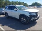 2022 Nissan Pathfinder Sl 4wd White vin: 5N1DR3CC1NC269012