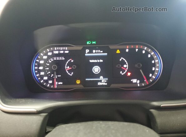 5NMJB3AE5PH281880 2023 HYUNDAI TUCSON Белый Вид щитка приборов
