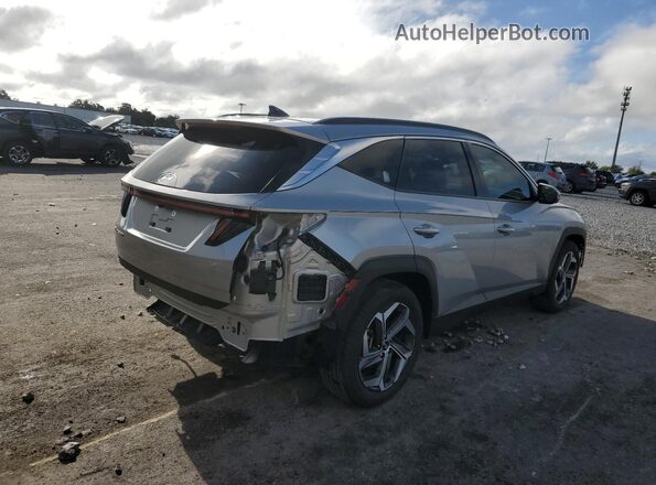 5NMJE3AEXNH148276 2022 HYUNDAI TUCSON Серебряный Задняя правая четверть