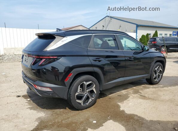 5NMJFCAE2NH041638 2022 HYUNDAI TUCSON Черный Задняя правая четверть