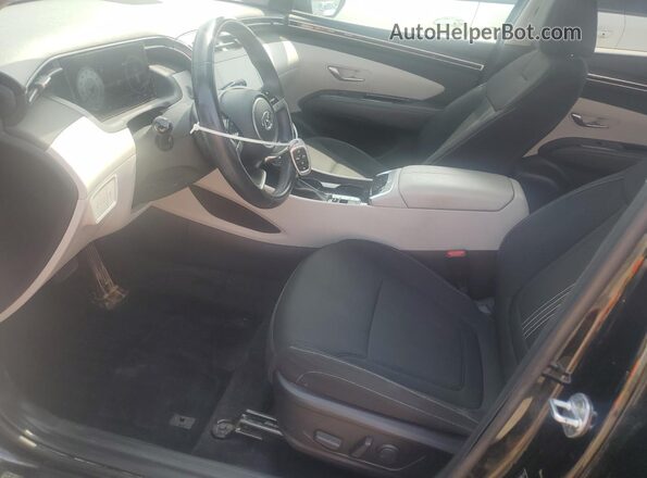 5NMJFCAE2NH041638 2022 HYUNDAI TUCSON Черный Вид салона спереди