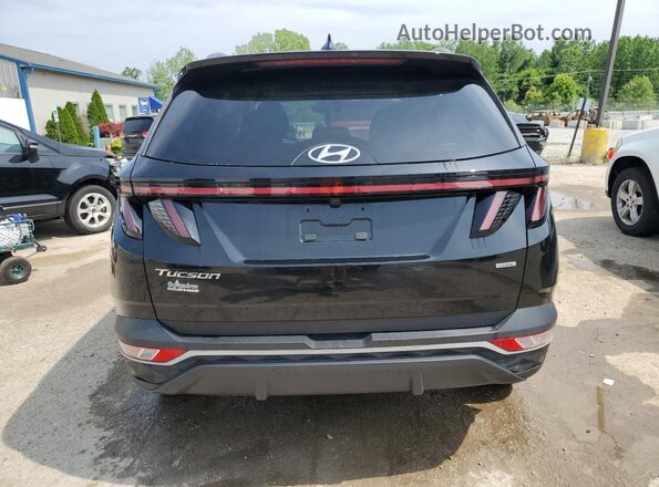 5NMJFCAE2NH041638 2022 HYUNDAI TUCSON Черный Вид сзади