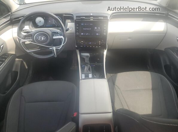 5NMJFCAE2NH041638 2022 HYUNDAI TUCSON Черный Вид панели приборов