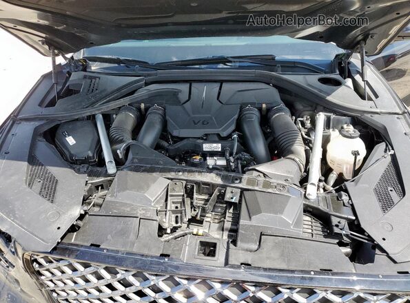 5NMMCDTC3SH034913 2025 GENESIS GV70 Black Vista del compartimento del motor