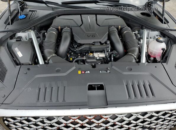 5NMMCDTC4SH020082 2025 GENESIS GV70 Silver ძრავის განყოფილების ხედი