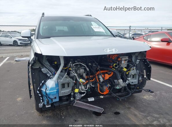 5NMP24G10SH027667 2025 HYUNDAI SANTA FE HYBRID Серебряный Вид задней части салона