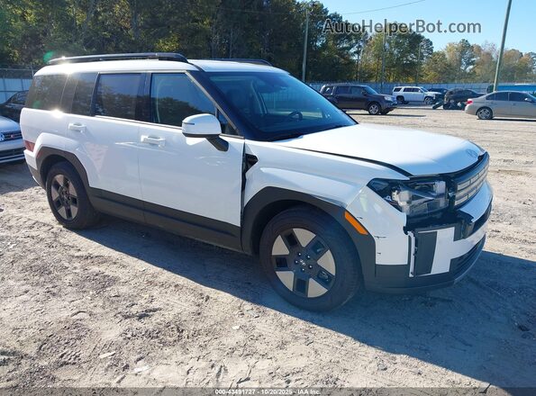 5NMP24G13RH007410 2024 HYUNDAI SANTA FE HYBRID White Przód prawy
