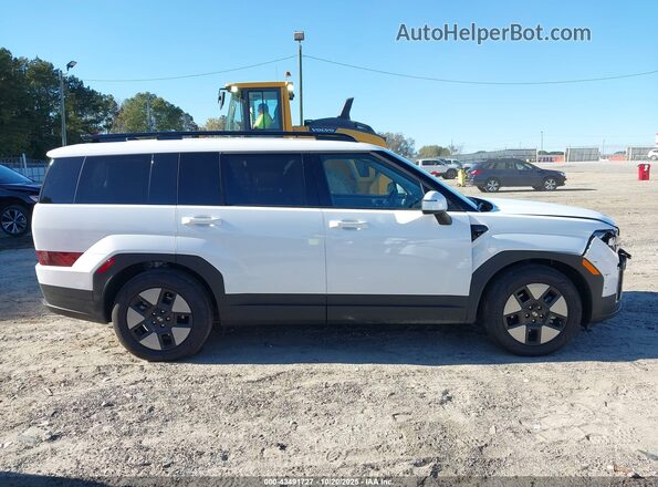 5NMP24G13RH007410 2024 HYUNDAI SANTA FE HYBRID White Widok wnętrza z tyłu