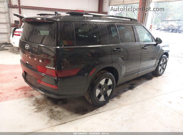 5NMP2DG19SH017722 2025 HYUNDAI SANTA FE HYBRID Black Tył prawy