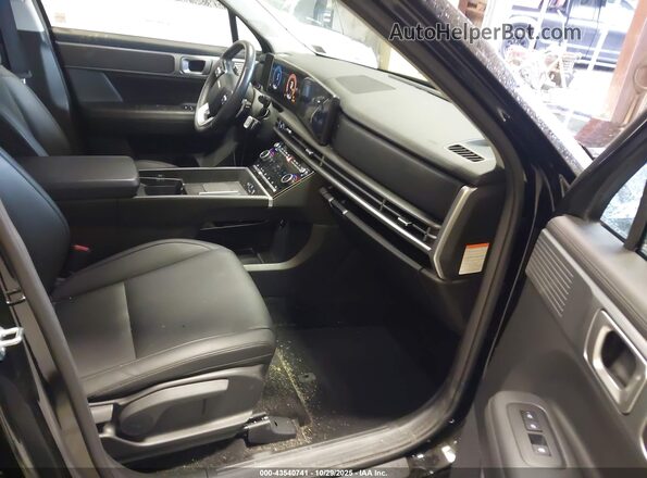 5NMP2DG19SH017722 2025 HYUNDAI SANTA FE HYBRID Black Widok wnętrza z przodu