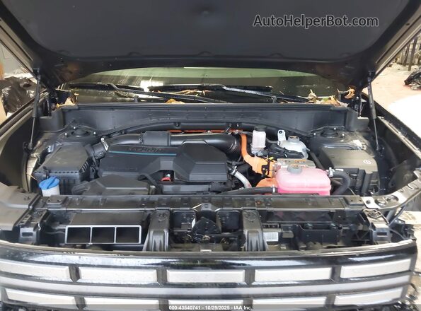 5NMP2DG19SH017722 2025 HYUNDAI SANTA FE HYBRID Black Widok z tyłu