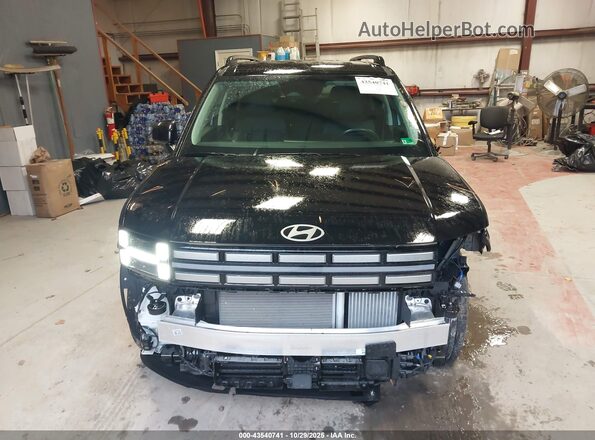 5NMP2DG19SH017722 2025 HYUNDAI SANTA FE HYBRID Black Widok wnętrza z tyłu