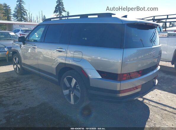 5NMP3DG10SH048757 2025 HYUNDAI SANTA FE HYBRID Синий Задняя левая четверть