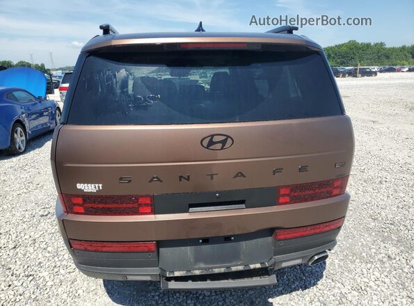 5NMP3DGL4SH106855 2025 HYUNDAI SANTA Коричневый Вид сзади