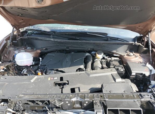 5NMP3DGL4SH106855 2025 HYUNDAI SANTA Коричневый Вид подкапотного пространства
