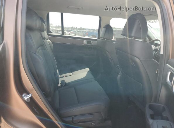 5NMP3DGL4SH106855 2025 HYUNDAI SANTA Коричневый Вид задней части салона